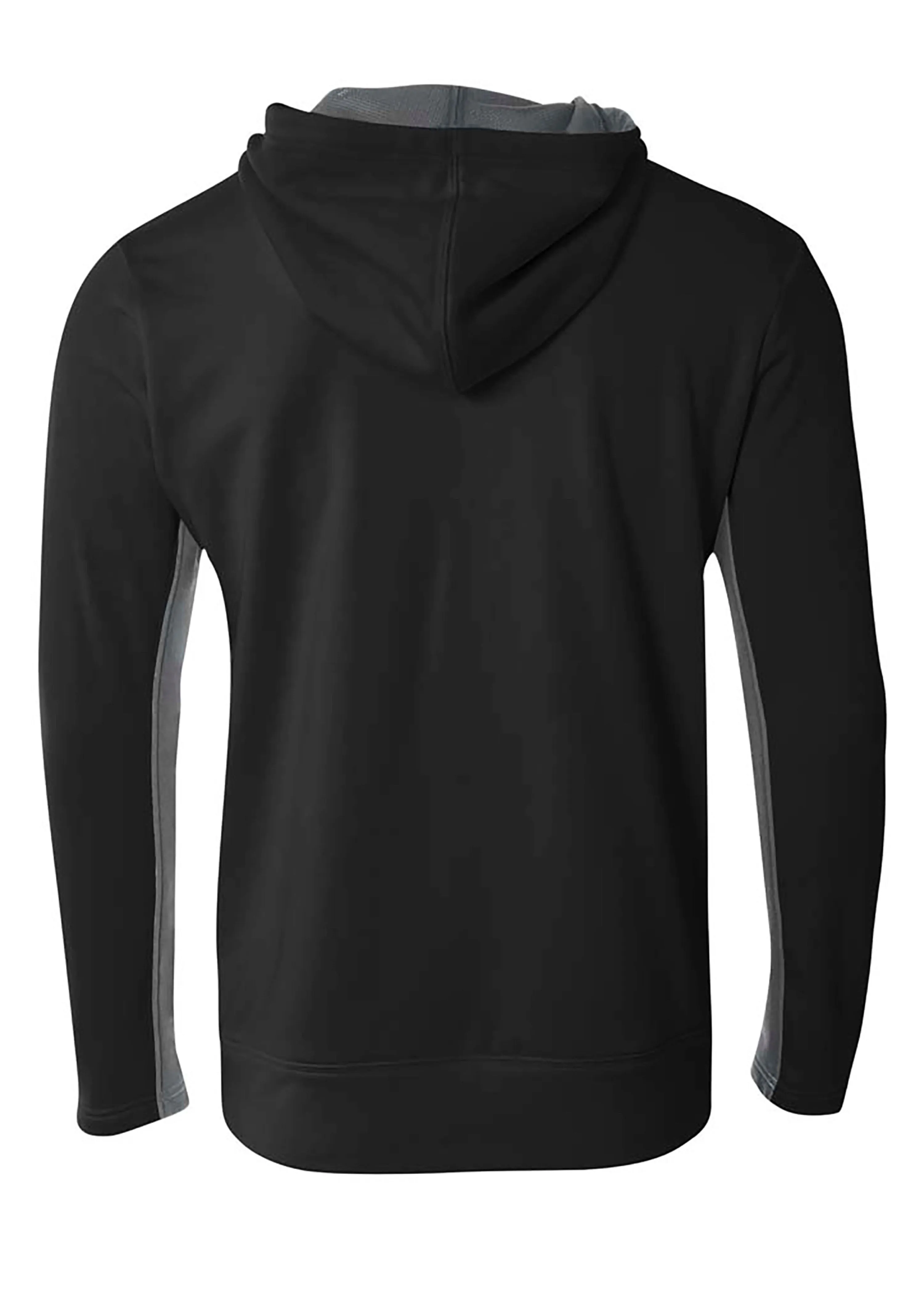 A4 Youth Full Zip Color Block Fleece Hoodie