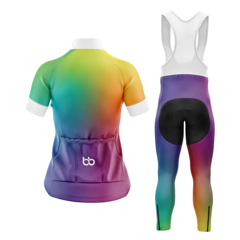 Abstract Rainbow (V2) Club Cycling Kit