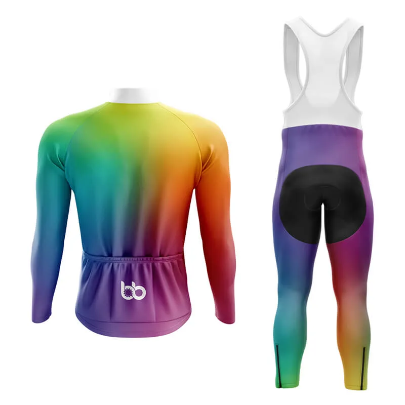 Abstract Rainbow (V2) Club Cycling Kit