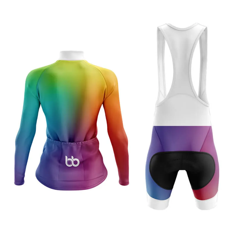 Abstract Rainbow (V2) Club Cycling Kit