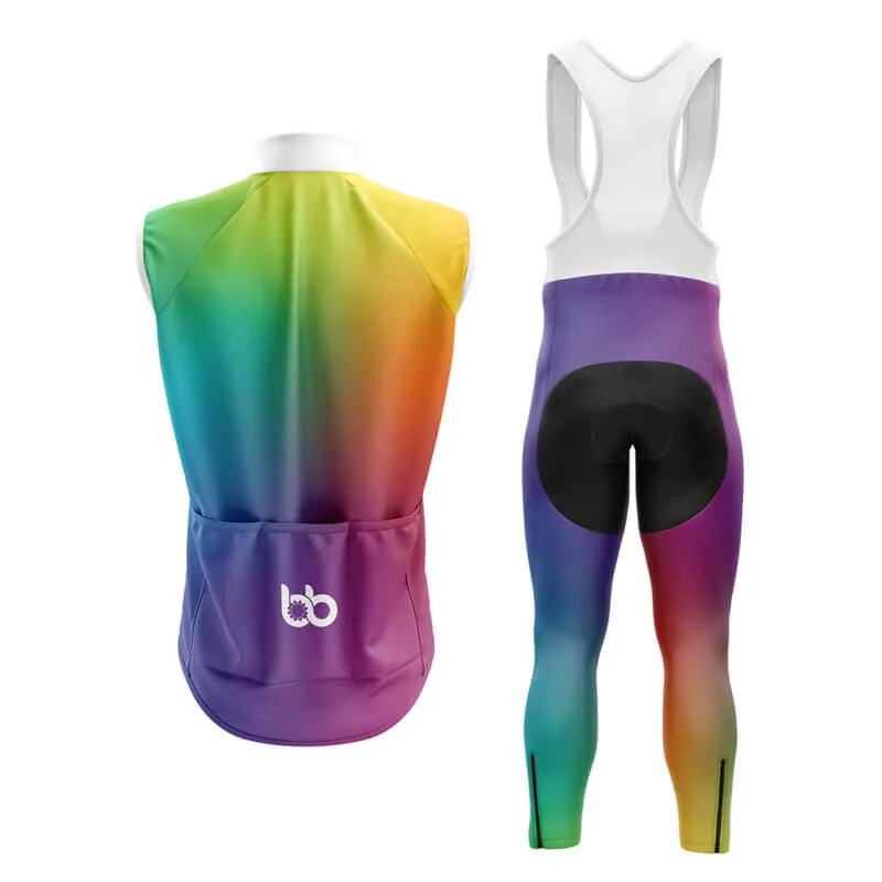 Abstract Rainbow (V2) Club Cycling Kit