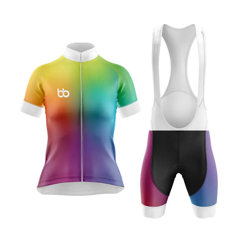 Abstract Rainbow (V2) Club Cycling Kit