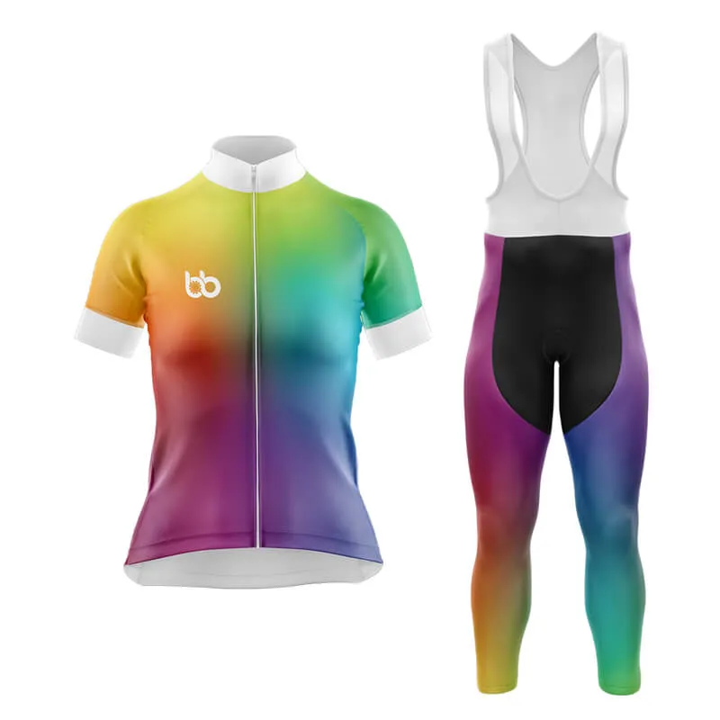 Abstract Rainbow (V2) Club Cycling Kit