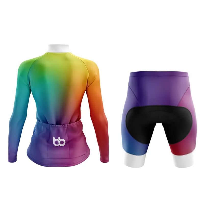 Abstract Rainbow (V2) Club Cycling Kit