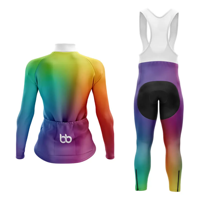 Abstract Rainbow (V2) Club Cycling Kit