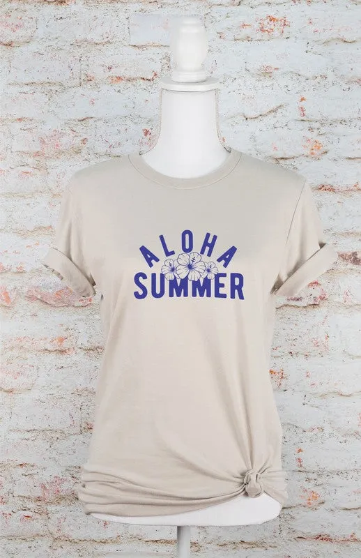 Aloha Summer Graphic Tee