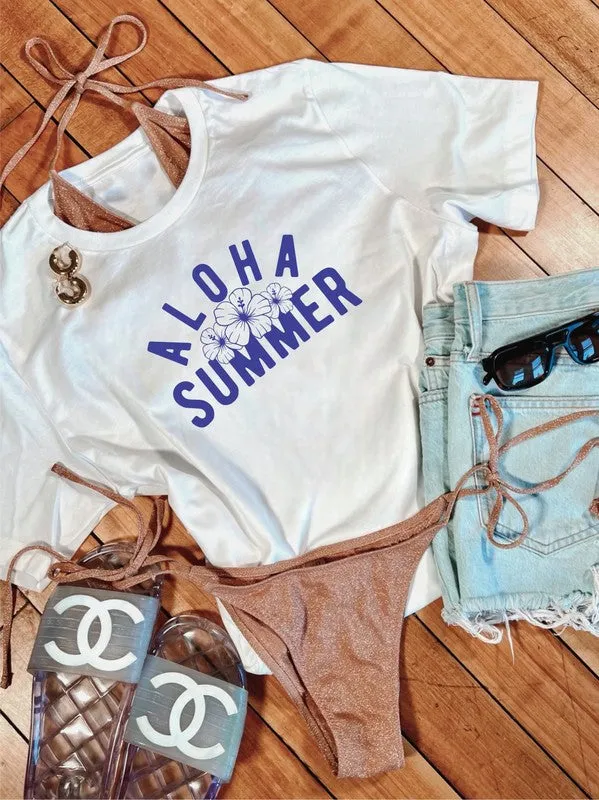 Aloha Summer Graphic Tee