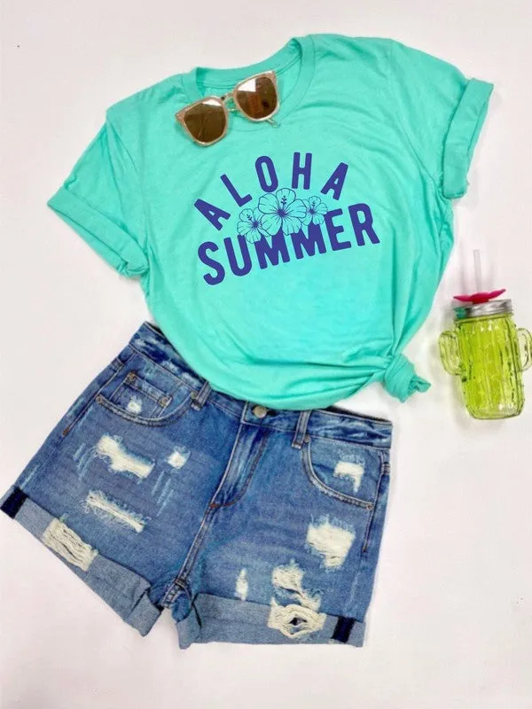 Aloha Summer Graphic Tee