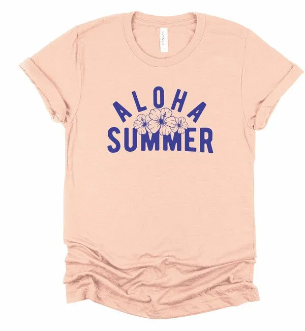 Aloha Summer Graphic Tee