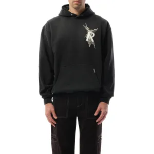 Archangel Hoodie in Stained Black