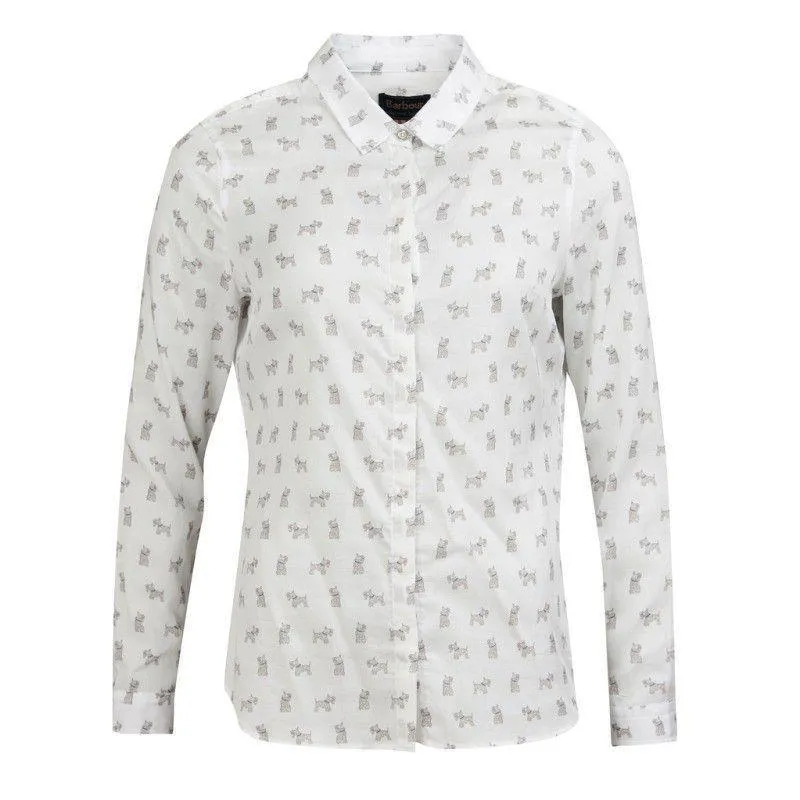 Barbour Greyfriars Ladies Shirt - White