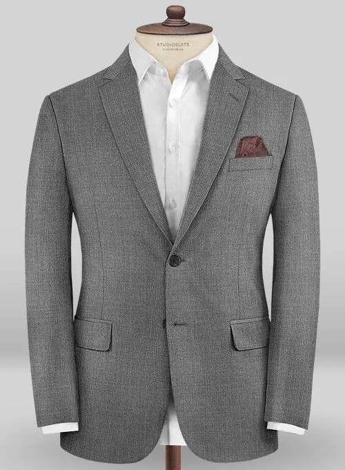 Caccioppoli Sun Dream Fenti Gray Wool Silk Jacket