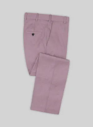 Caccioppoli Sun Dream Oriental Pink Wool Silk Pants