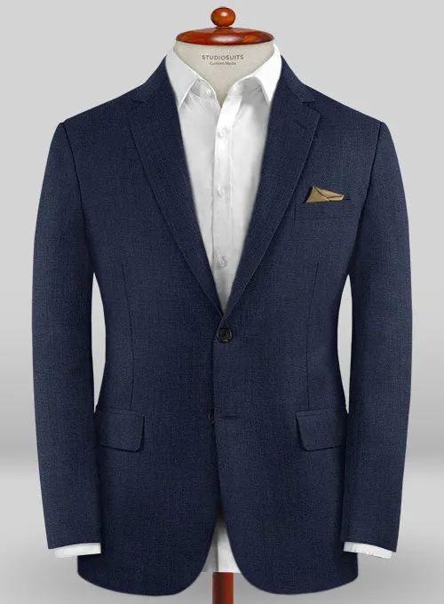 Caccioppoli Wool Blue Sorne Jacket