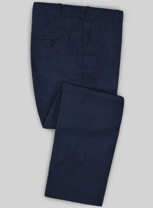 Caccioppoli Wool Blue Sorne Pants