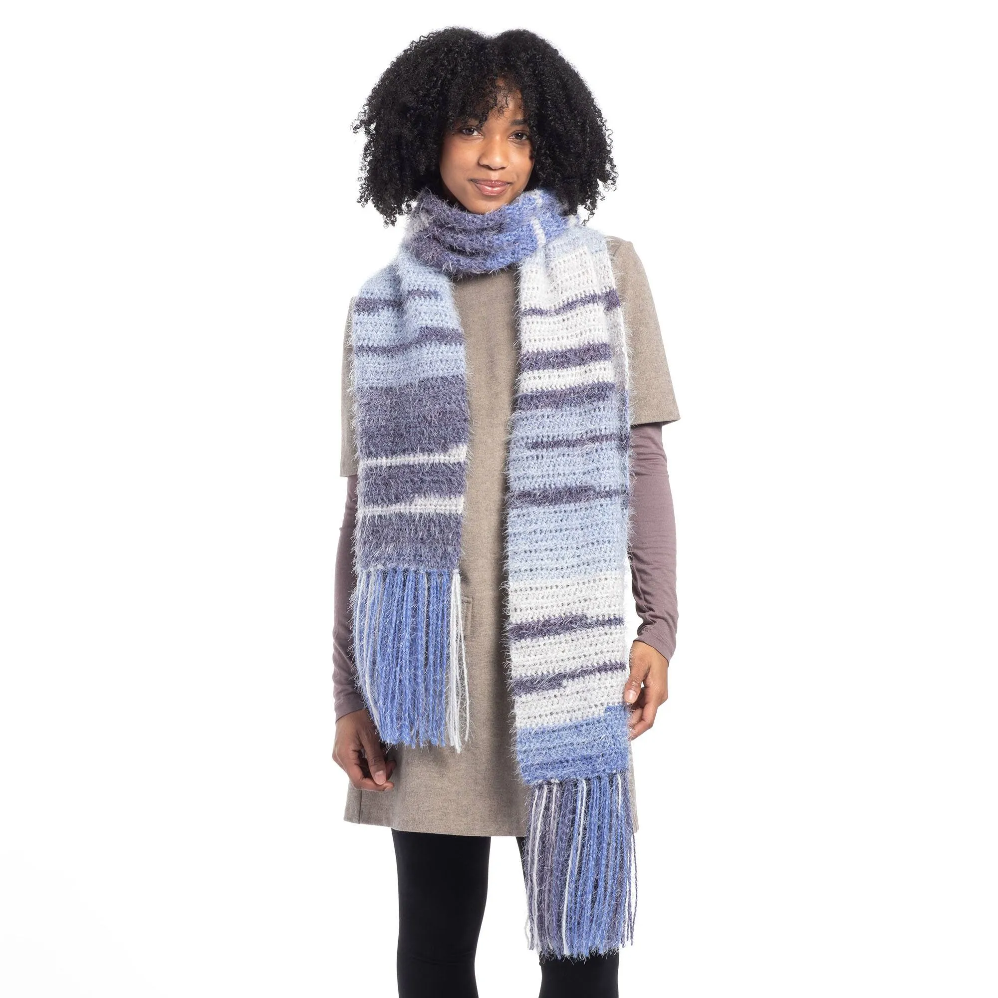 Caron Crochet Cozy Cafe Wrap