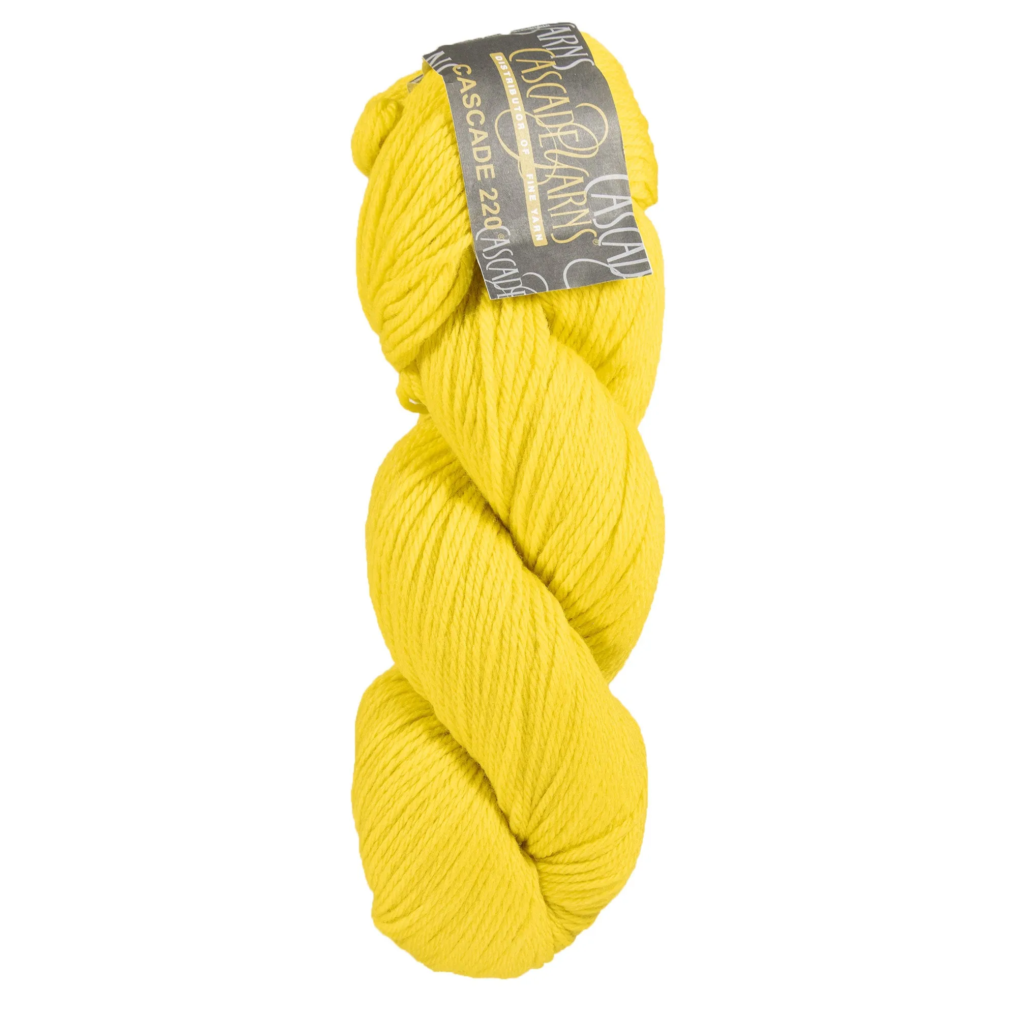 Cascade 220 Yarn - 7828 Neon Yellow