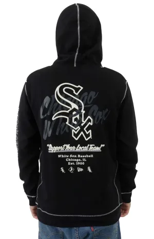 Chicago White Sox Split Design Pullover Hoodie