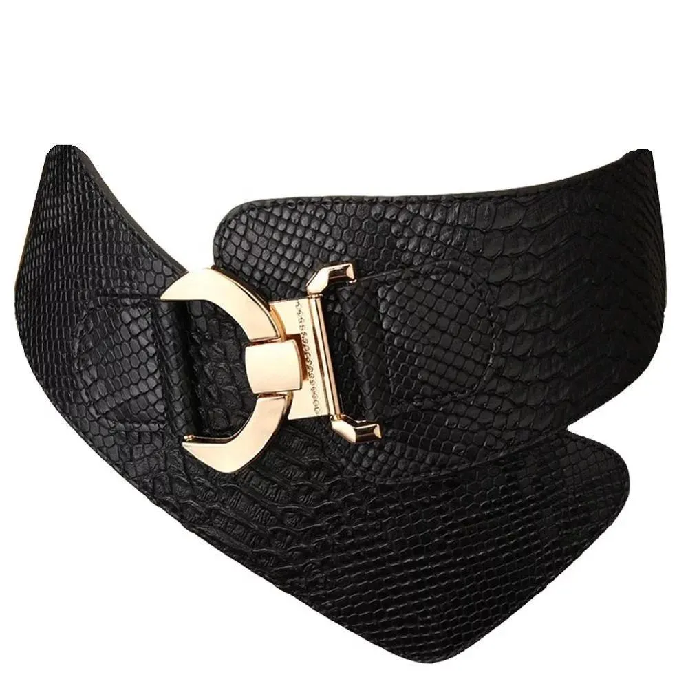 Corset Waist Belt - Black