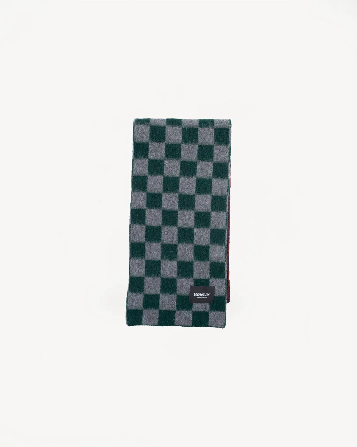 Cosmic Checkerboard Scarf - Navy