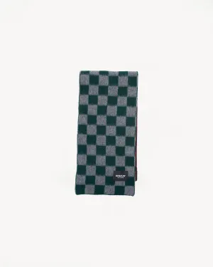 Cosmic Checkerboard Scarf - Navy