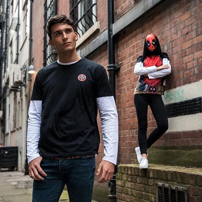 Deadpool Reversible Long Sleeve T-Shirt