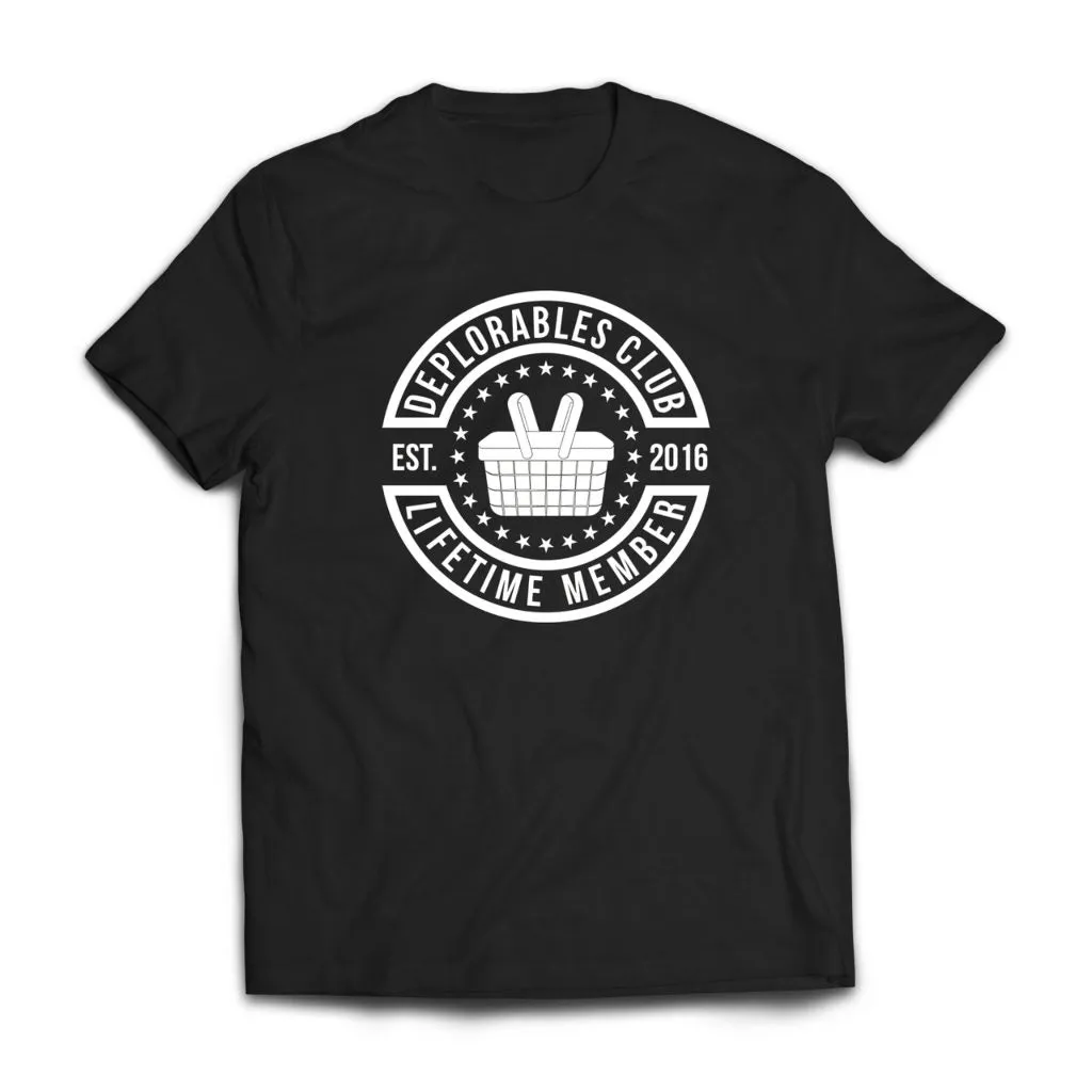 Deplorables Club - Lifetime Member Unisex T-Shirt