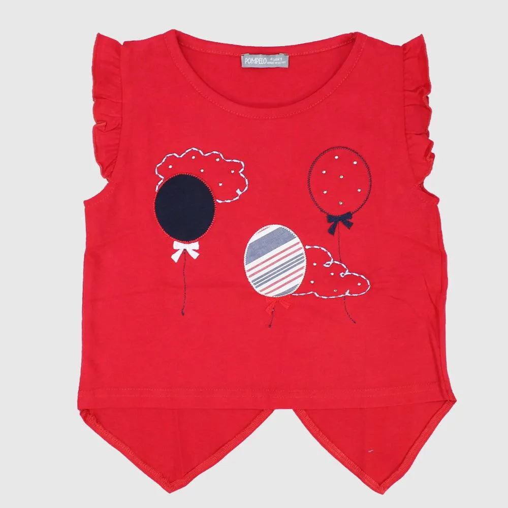 Flying Balloons Sleeveless T-Shirt