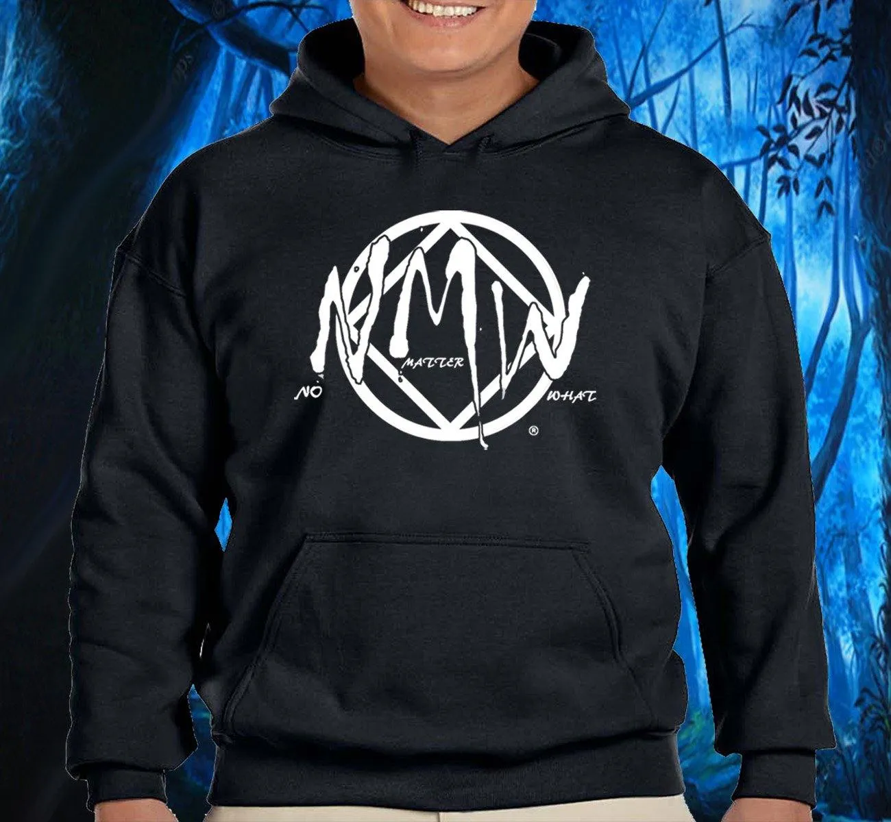 Hoodie - BIG NMW - Black