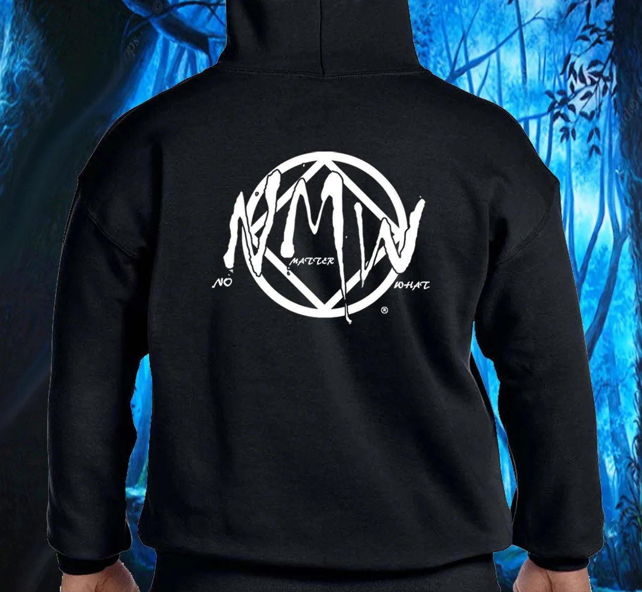 Hoodie - BIG NMW - Black