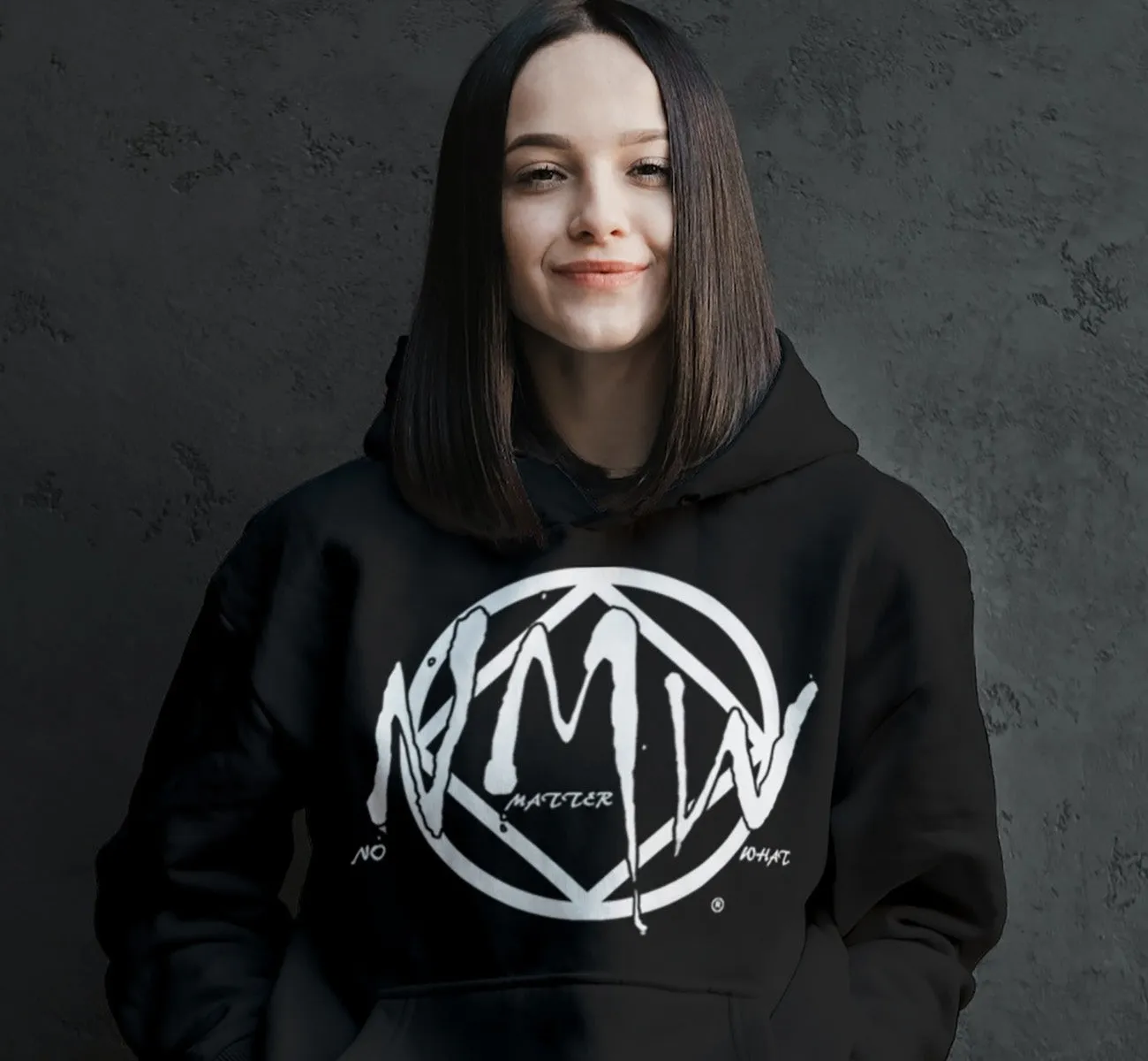 Hoodie - BIG NMW - Black