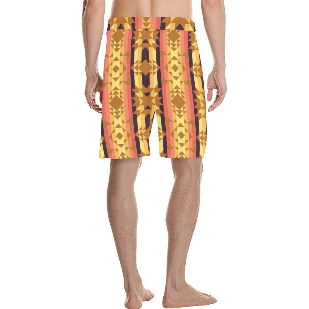 Infinite Sunset Men's Casual Shorts