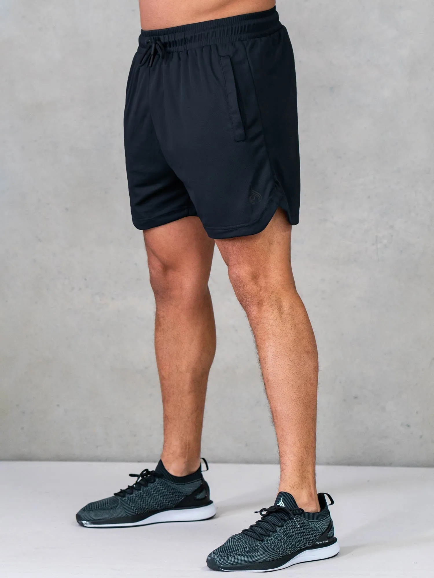 Legacy Mesh Training Shorts - Black