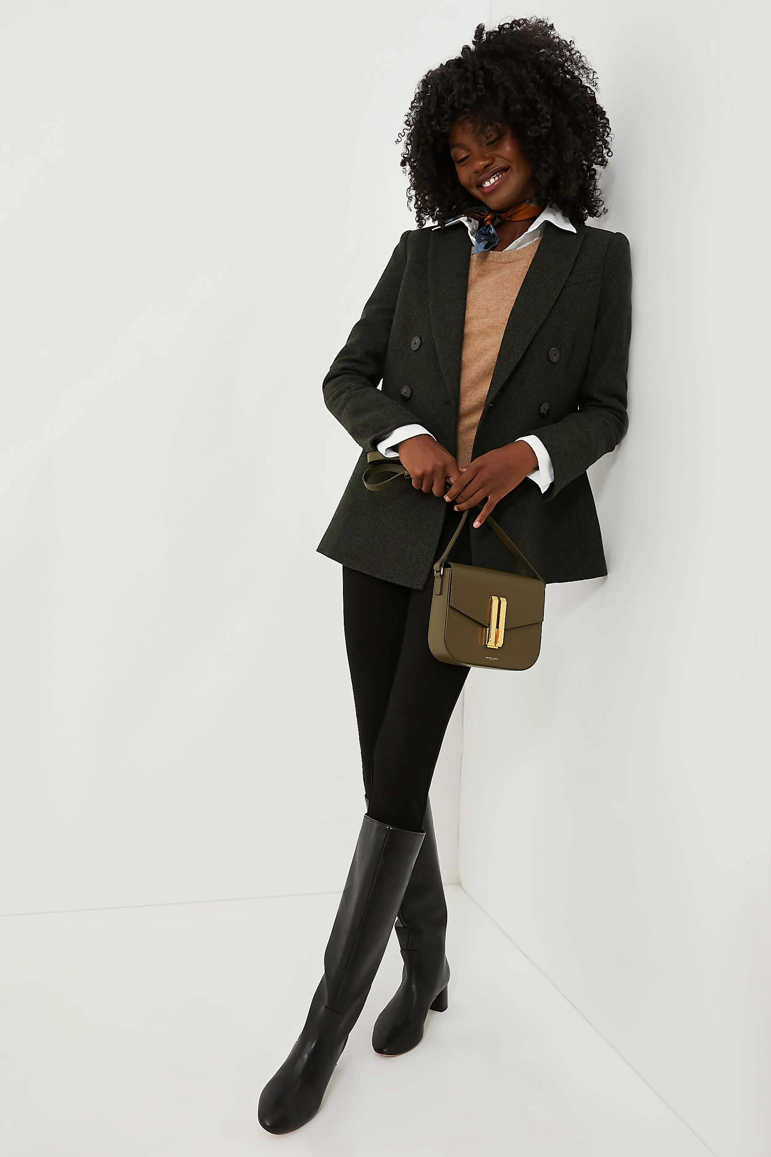 Loden Black Ellette Dickey Jacket