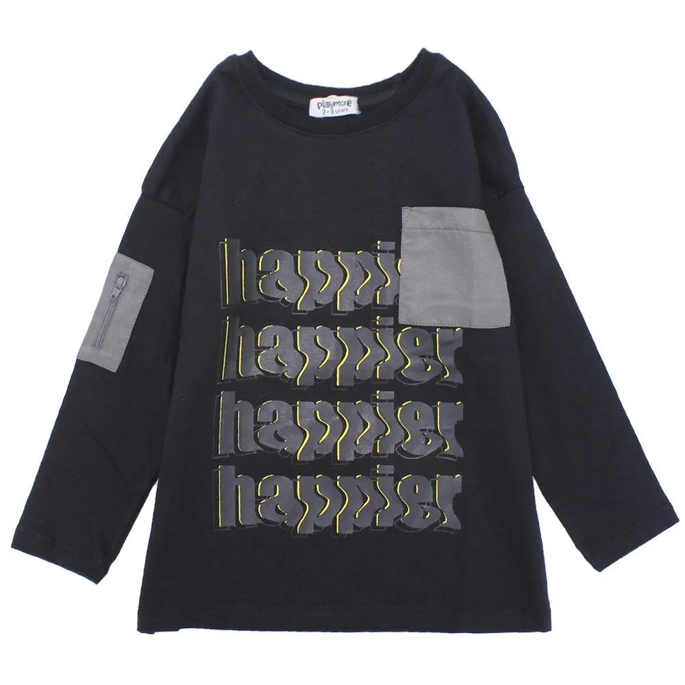 Long-Sleeved Happier T-shirt