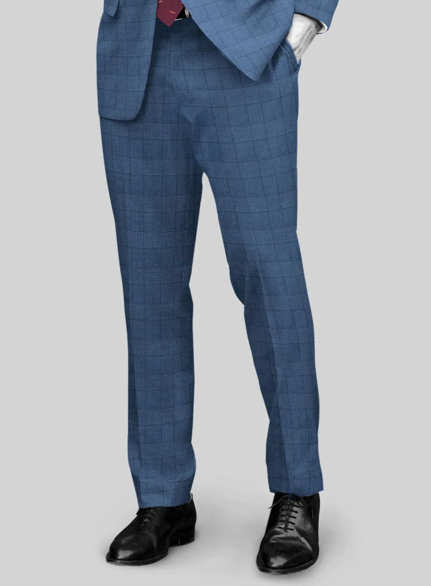 Napolean Classic Royal Blue Check Suit