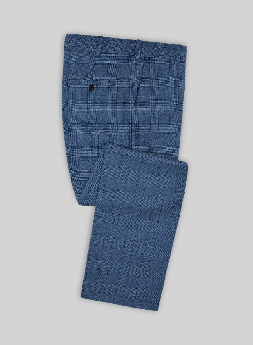 Napolean Classic Royal Blue Check Suit