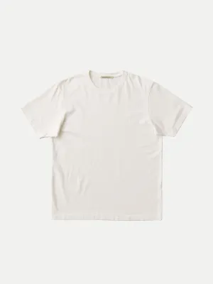 NUDIE JEANS - Uno Everyday Tee Chalk White