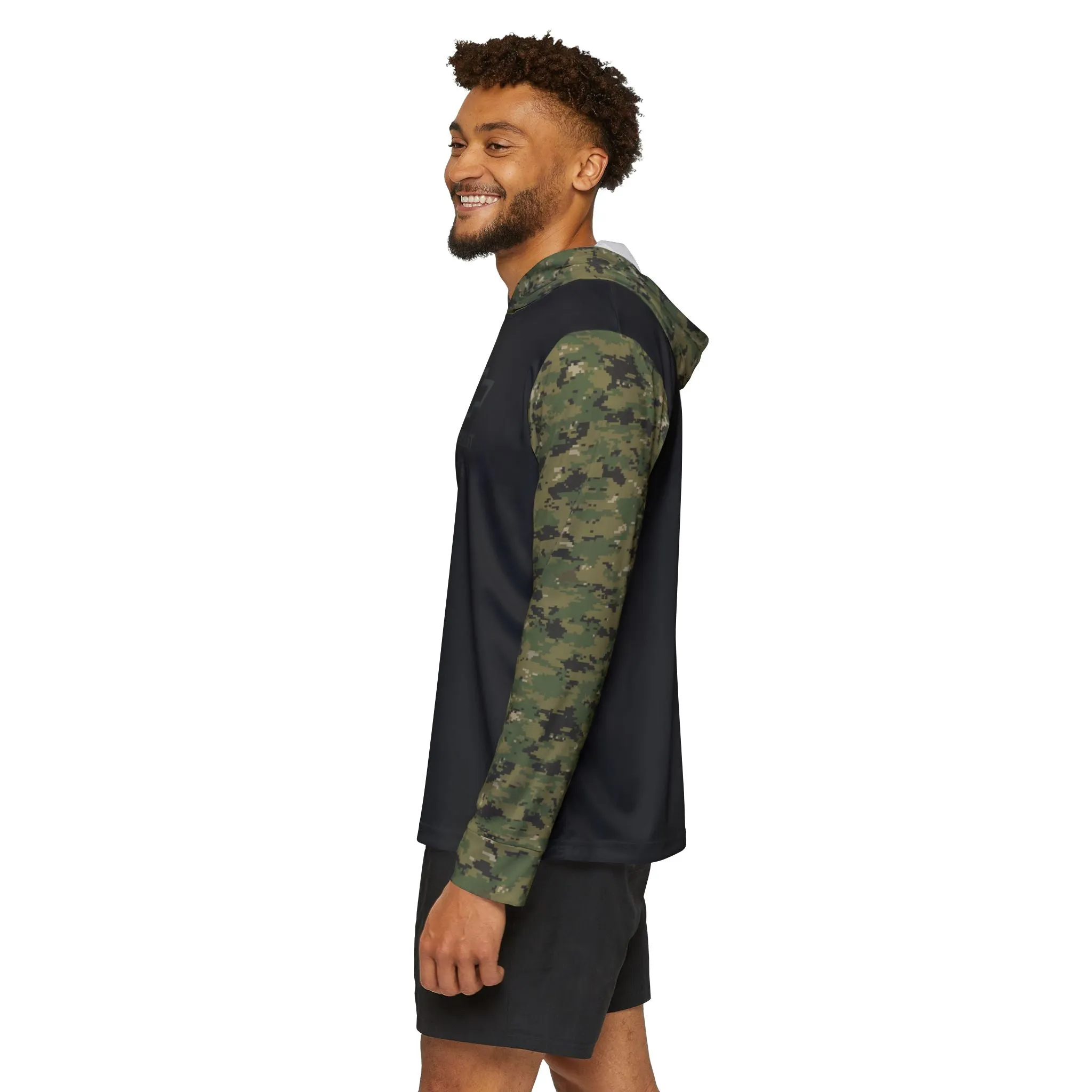 Personalized GM Chevrolet Bowtie Men's Digital Camo Sports Warmup Hoodie