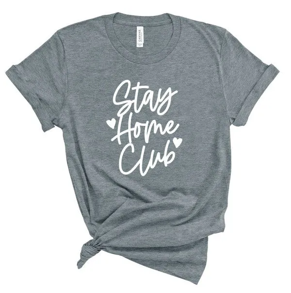 Plus Stay Home Club Softstyle Tee