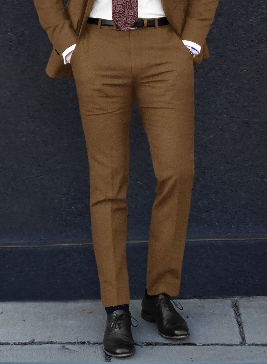 Reda Tan Wool Pants