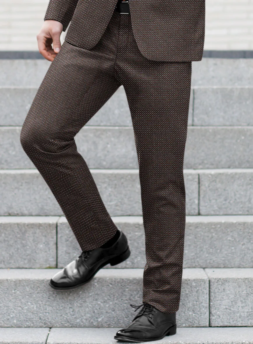 Reda Yunot Brown Wool Pants