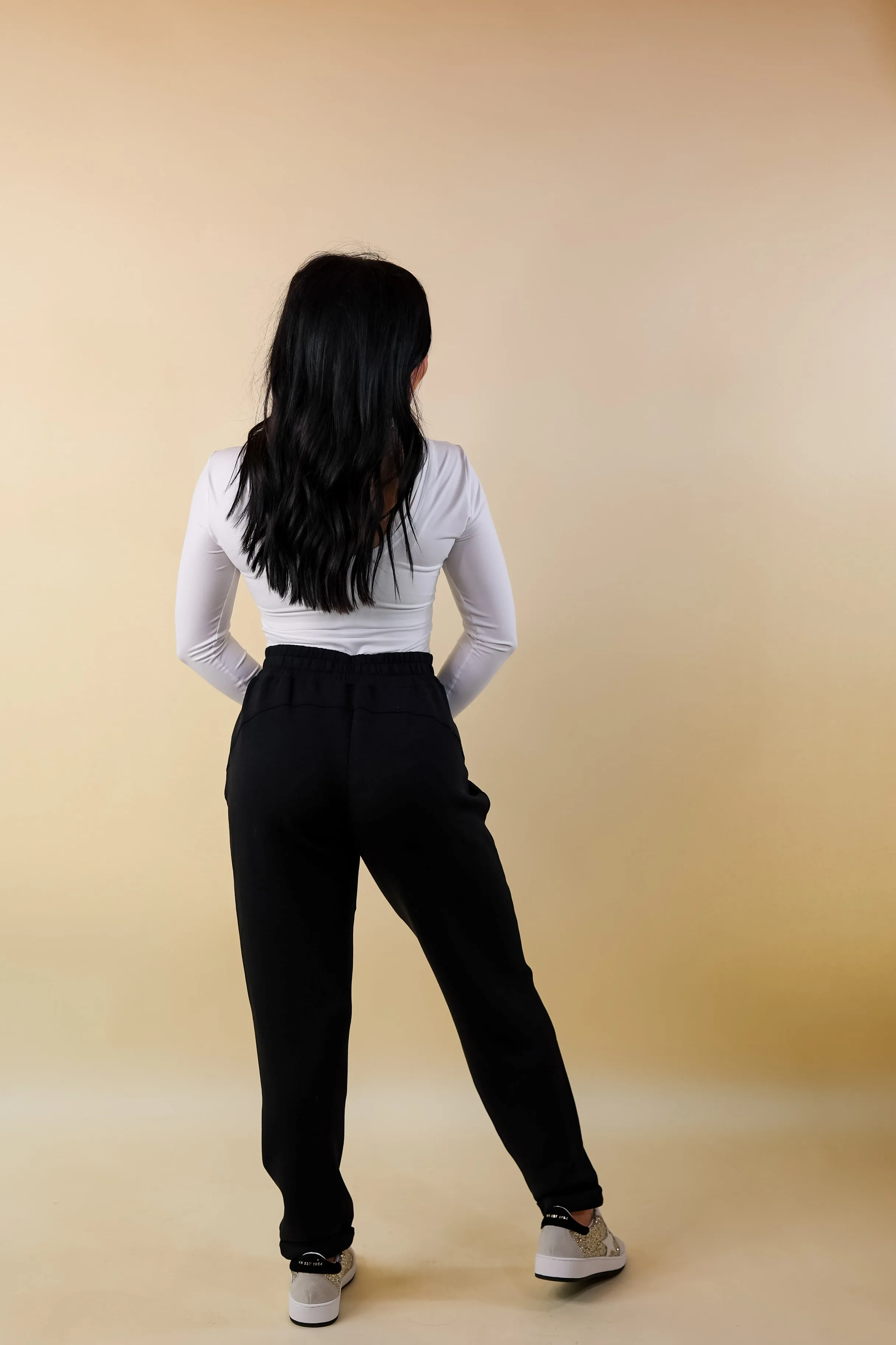 SPANX | AirEssentials Tapered Leg Jogger in Black