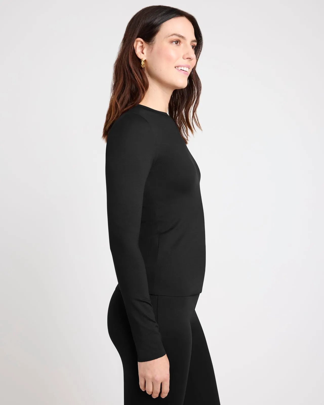 Stretch Nylon LYR Long Sleeve Tee