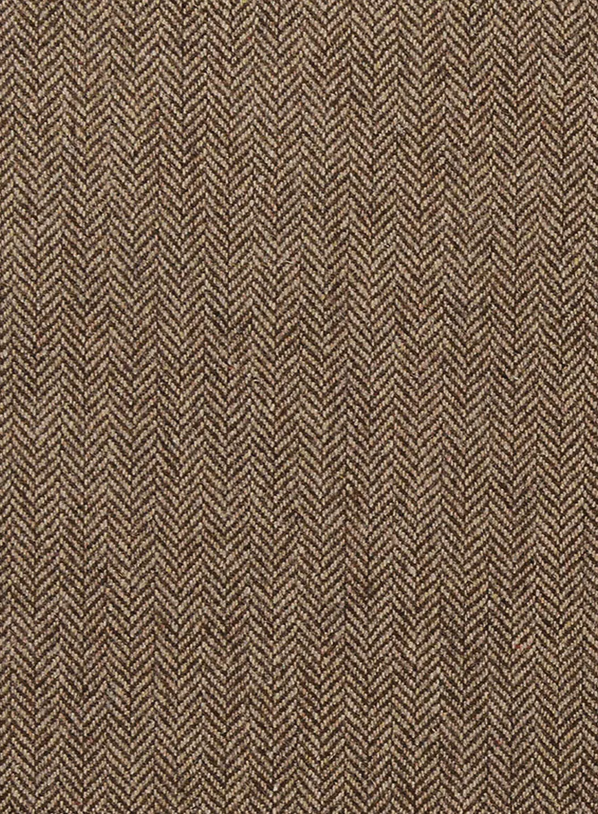 Tweed Suit Big and Tall - Irish Brown Herringbone