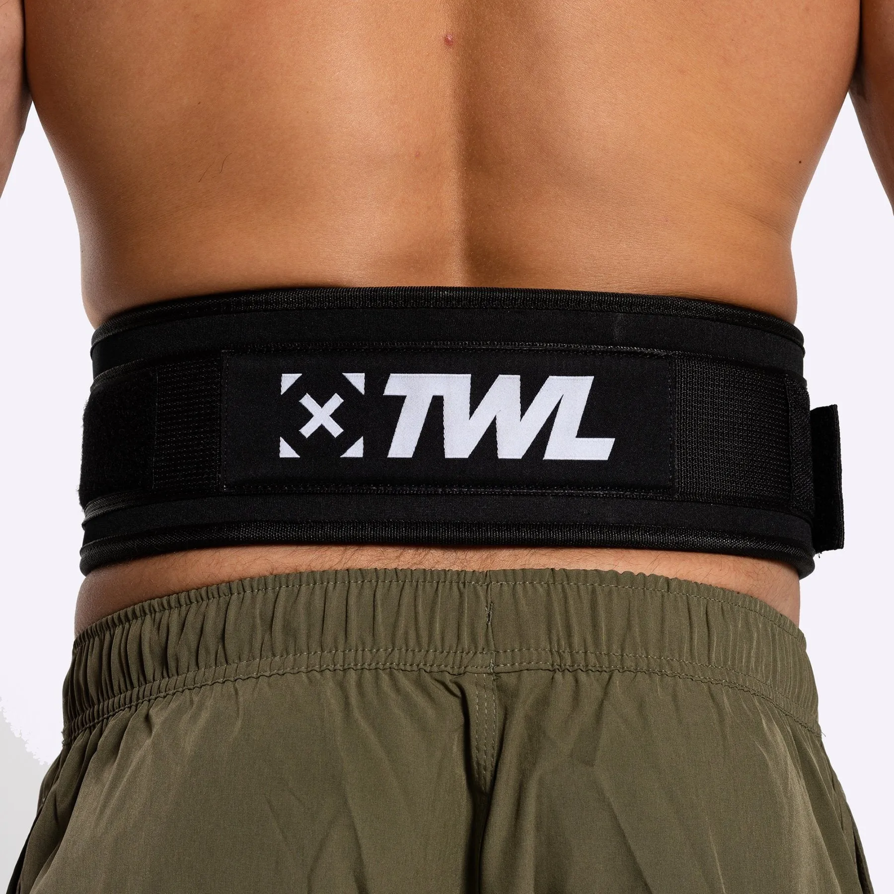 TWL - EVERYDAY 4" VELCRO LIFTING BELT 2.0 - BLACK