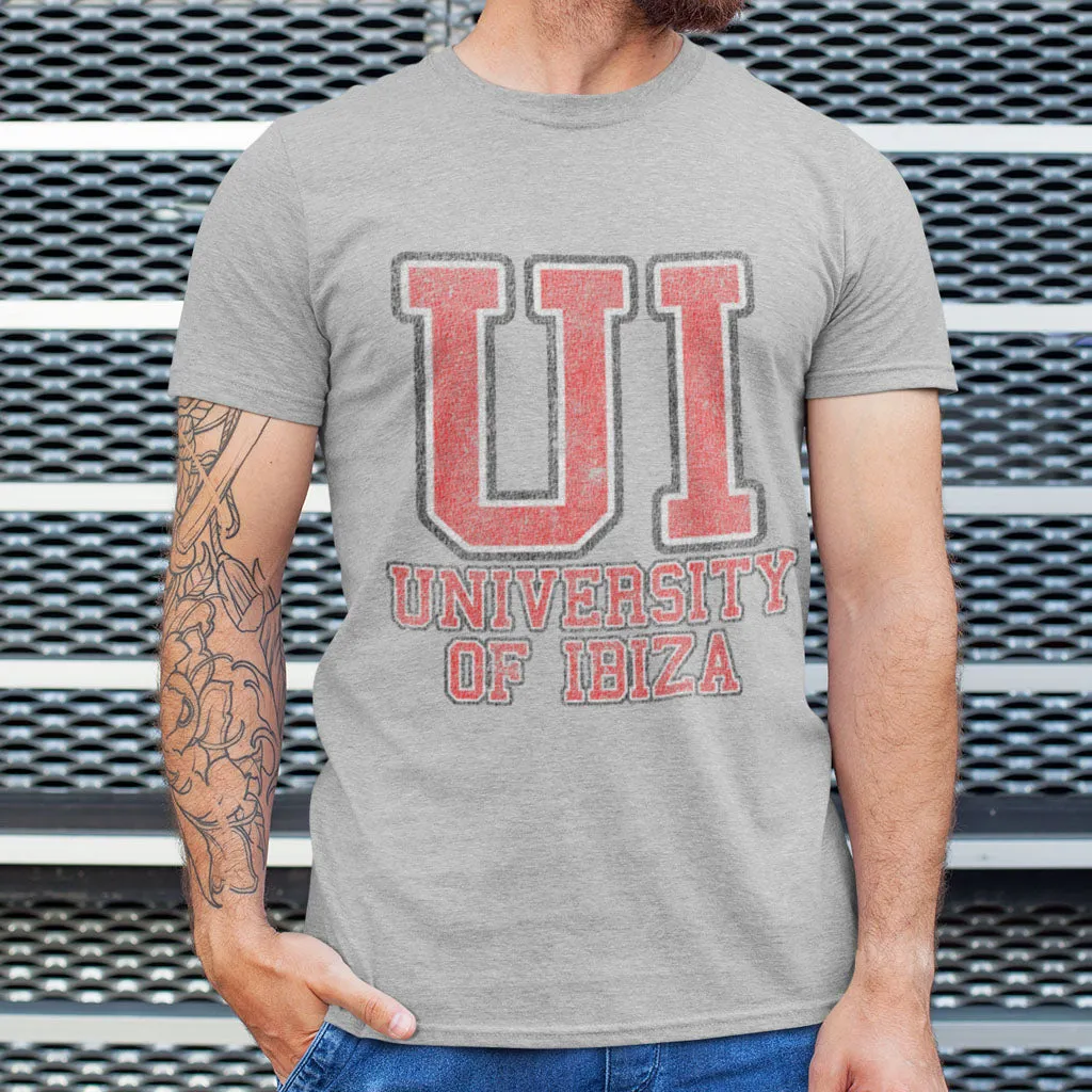 University of Ibiza Men's T-shirt College Logo