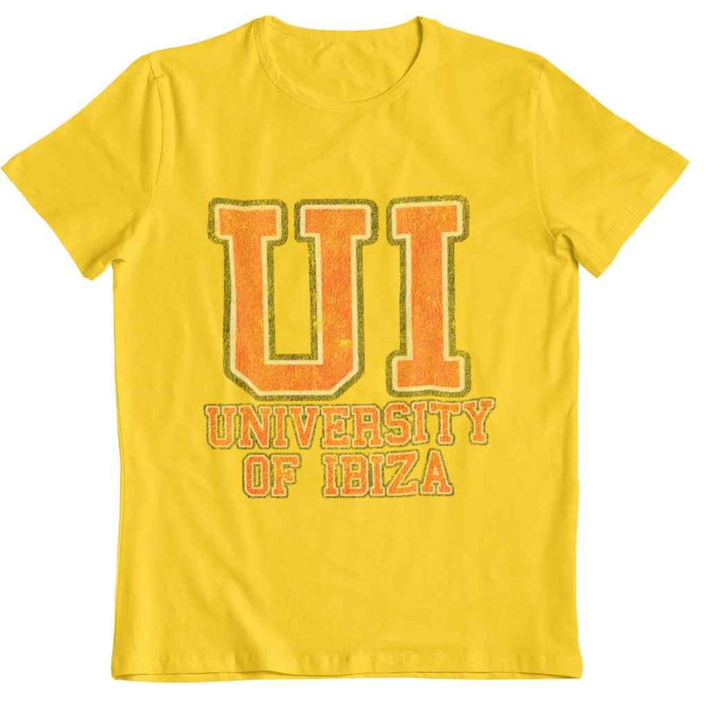 University of Ibiza Men's T-shirt College Logo