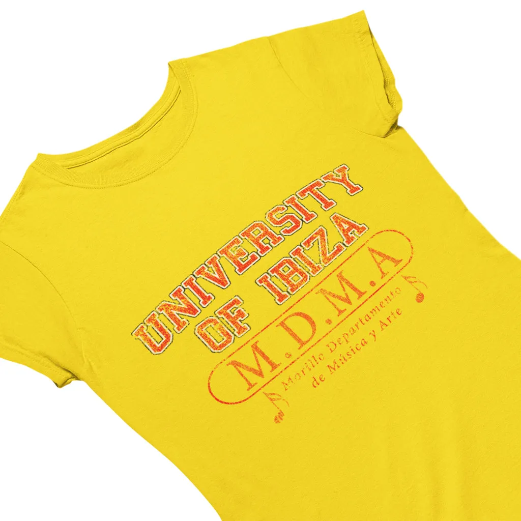 University of Ibiza Women's T-shirt Music Department