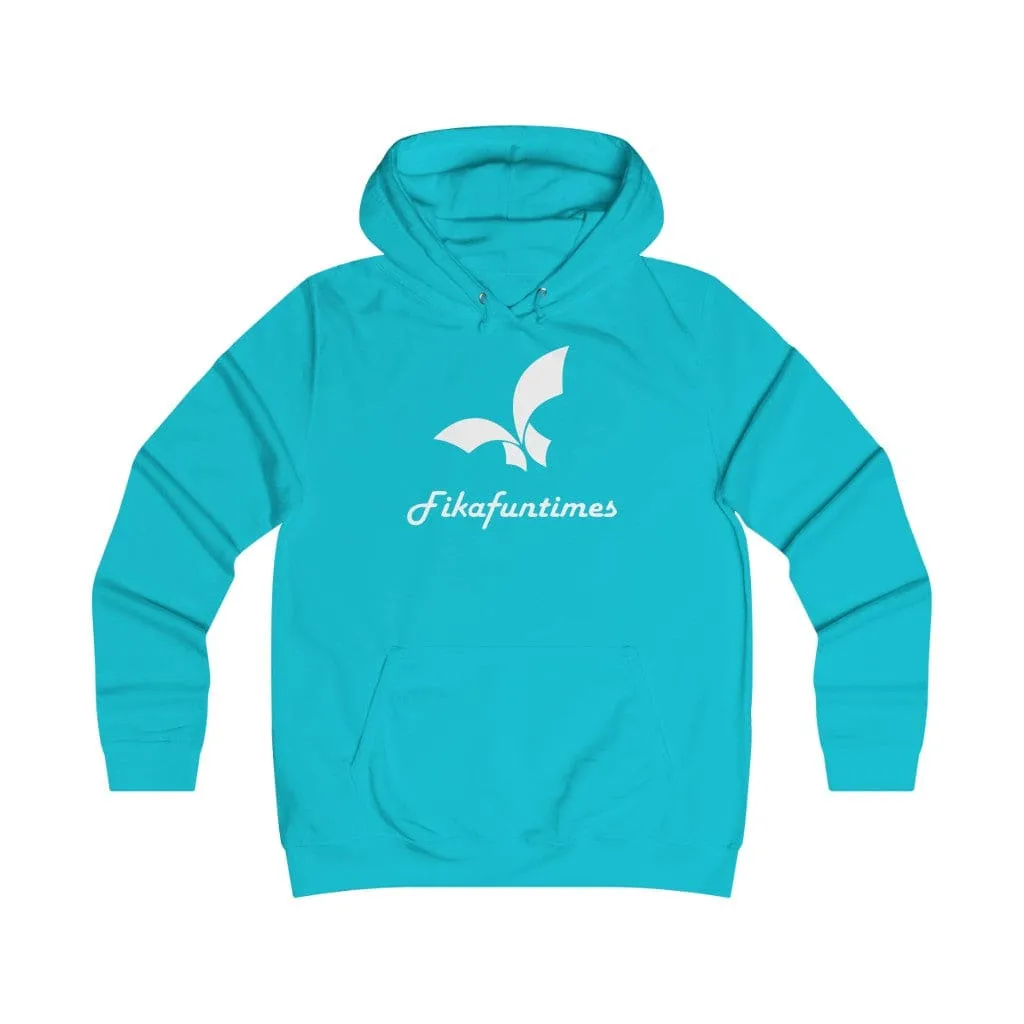 Women College Headphone Pocket Fikafuntimes Hoodie